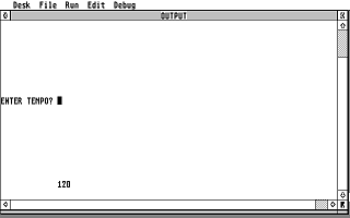 MIDI Program that Plays Silent Night atari screenshot